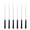A, variant on Fruit Fork 6 Pcs Stainless Steel Fondue Forks Set with Pp Handle for Chocolate Fountain Cheese Fruit Bbq and Hot Pot A