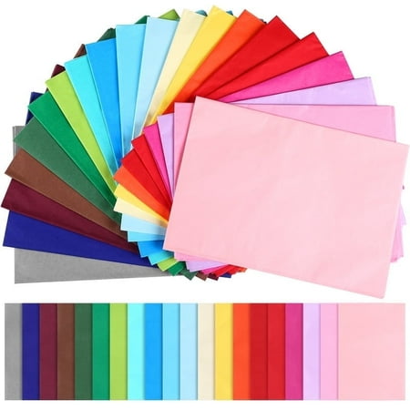 Naler Tissue Paper Bulk, 20" x 27" 60 Sheets 20 Colors Rainbow Wrapping Tissue Paper for Gifts, Flowers, Bouquets Wrapping, Birthday, Wedding, Party Decor, DIY Crafts