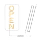thumbnail image 4 of LED neón abierto, decoración de letrero, 42x23cm, acrílico, letrero iluminado brillante, abierto, alimentado por USB, para ventana, Bar, negocios, tie vertical, 4 of 8