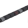 thumbnail image 3 of Bracelet magnétique en acier titane pour hommes et femmes, bijou de thérapie magnétique tendance, cadeau de fête (noir et or), 3 of 4