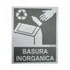 thumbnail image 1 of Letrero Señalización Basura Inorgánica KARLEN 20 x 25, 1 of 1