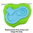 thumbnail image 6 of Replacement Parts for Little People Friends Together Playhouse - HBY89 ~ Replacement Pool, Grass and Hinge Pin, 6 of 6