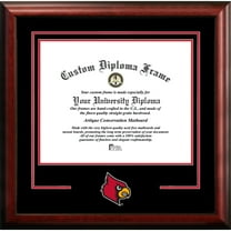 Louisville Cardinals 14" x 17" Spirit Diploma Frame