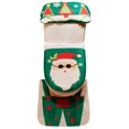 thumbnail image 1 of Cubierta de asiento de inodoro de Navidad alfombra de contorno Papá Noel usar gafas muñeco de nieve hogar baño decoración de Navidad 3 unids/set tholdsy JR0732-01, 1 of 7