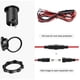 thumbnail image 2 of Toma de encendedor de cigarrillos impermeable de grado marino, 12 V/24 V CC, para barco, motocicleta, coche (1 juego, negro), 2 of 5