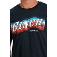 thumbnail image 2 of Cinch® Men's Western Navy Heather T-Shirt MTT1690567, 2 of 3