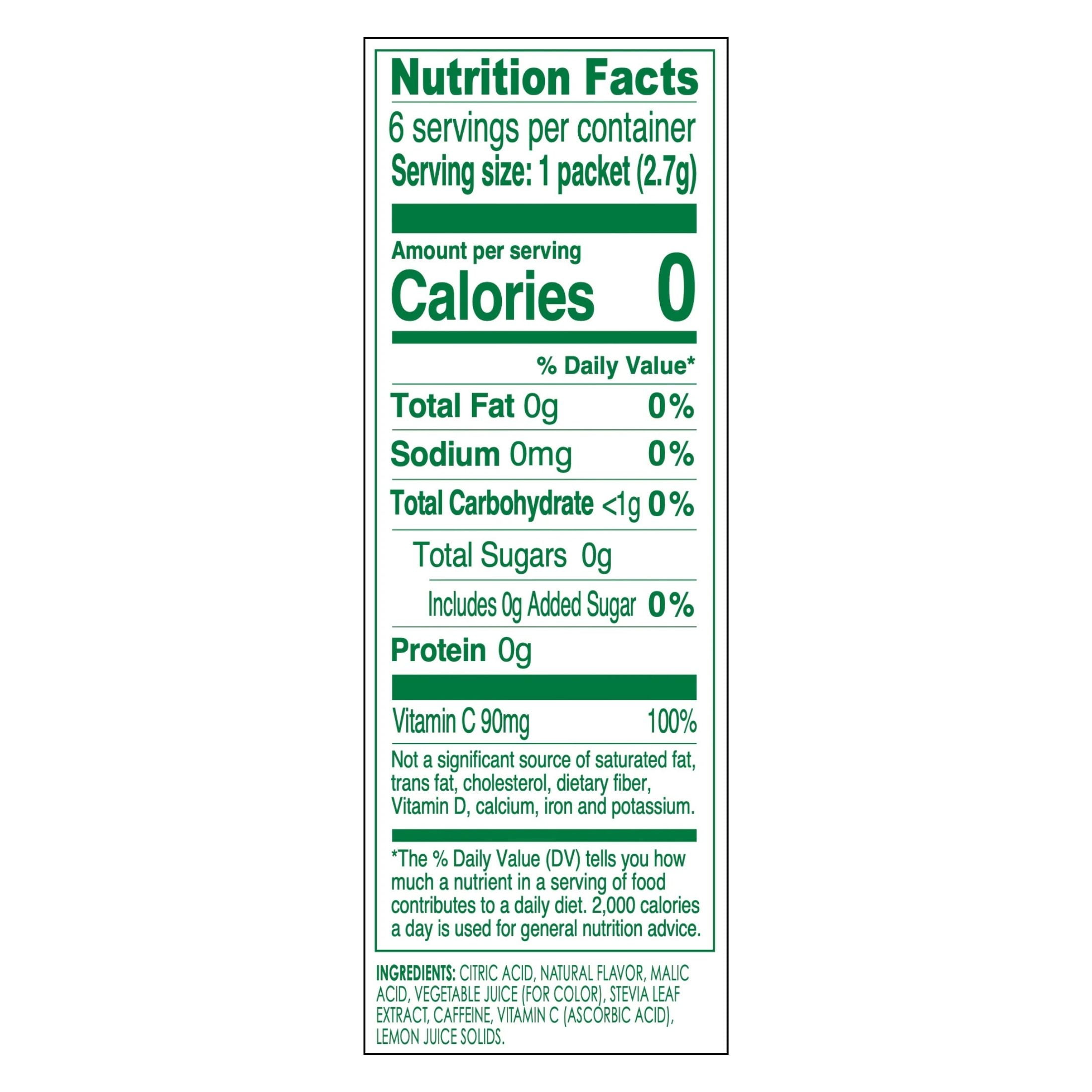 (12 pack) True Lemon Strawberry Dragonfruit Energy Drink Mix, 0 Sugar, No Artificial Sweeteners, 6 Count Box