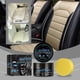thumbnail image 1 of Crema limpiadora y acondicionadora para cuero - 100g con esponja • Fórmula de cera de abejas y lanolina • Hidrata y protege sillas de coche, bolsas, zapatos • Acabado resistente al agua, 1 of 9