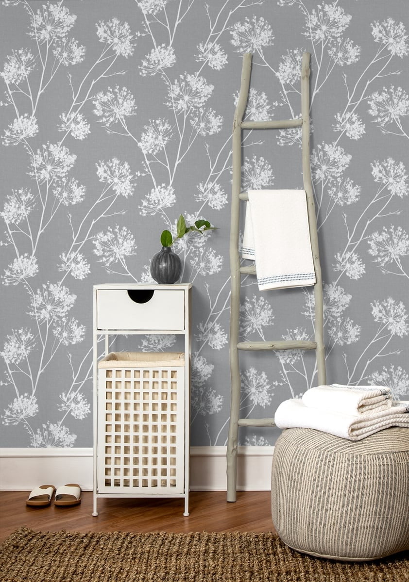 NextWall One O'Clocks Peel and Stick Wallpaper