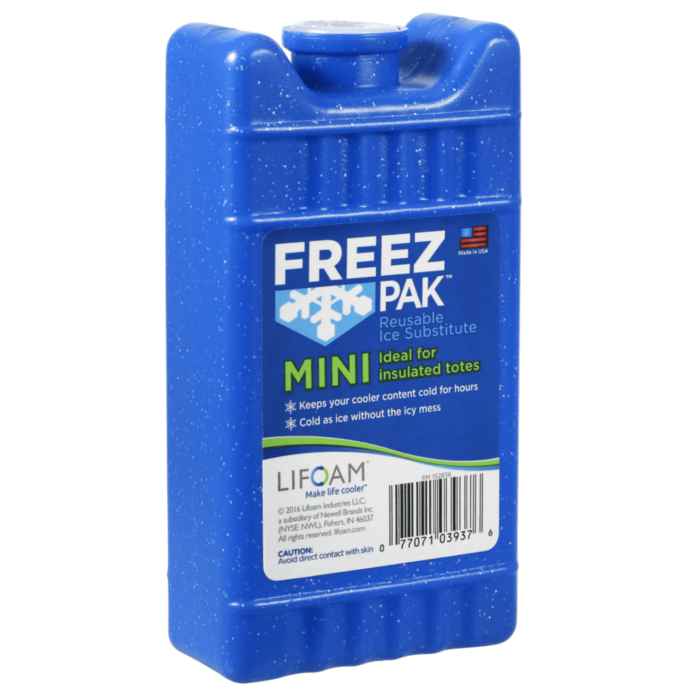 Ice Packs for Cooler, Lunch Box Slim Reusable 5x2.75x1.3 in. Pack for