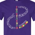thumbnail image 4 of Inktastic Juneteenth-celebrating Freedom Breaking Chains T-Shirt, 4 of 5