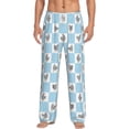 thumbnail image 2 of Lsque Funny Chicken Print Men's Pajama Pants, Lounge Pant - Comfortable Home Wear,Elastic Waistband, Stylish Design-X-Large, 2 of 9