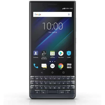 BlackBerry KEY2 le - BBE100-2 Débloqué (64 Go) Ardoise - Certifié d'Occasion