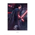 thumbnail image 1 of Star Wars: The Last Jedi Kylo Ren Rage Print, 1 of 1