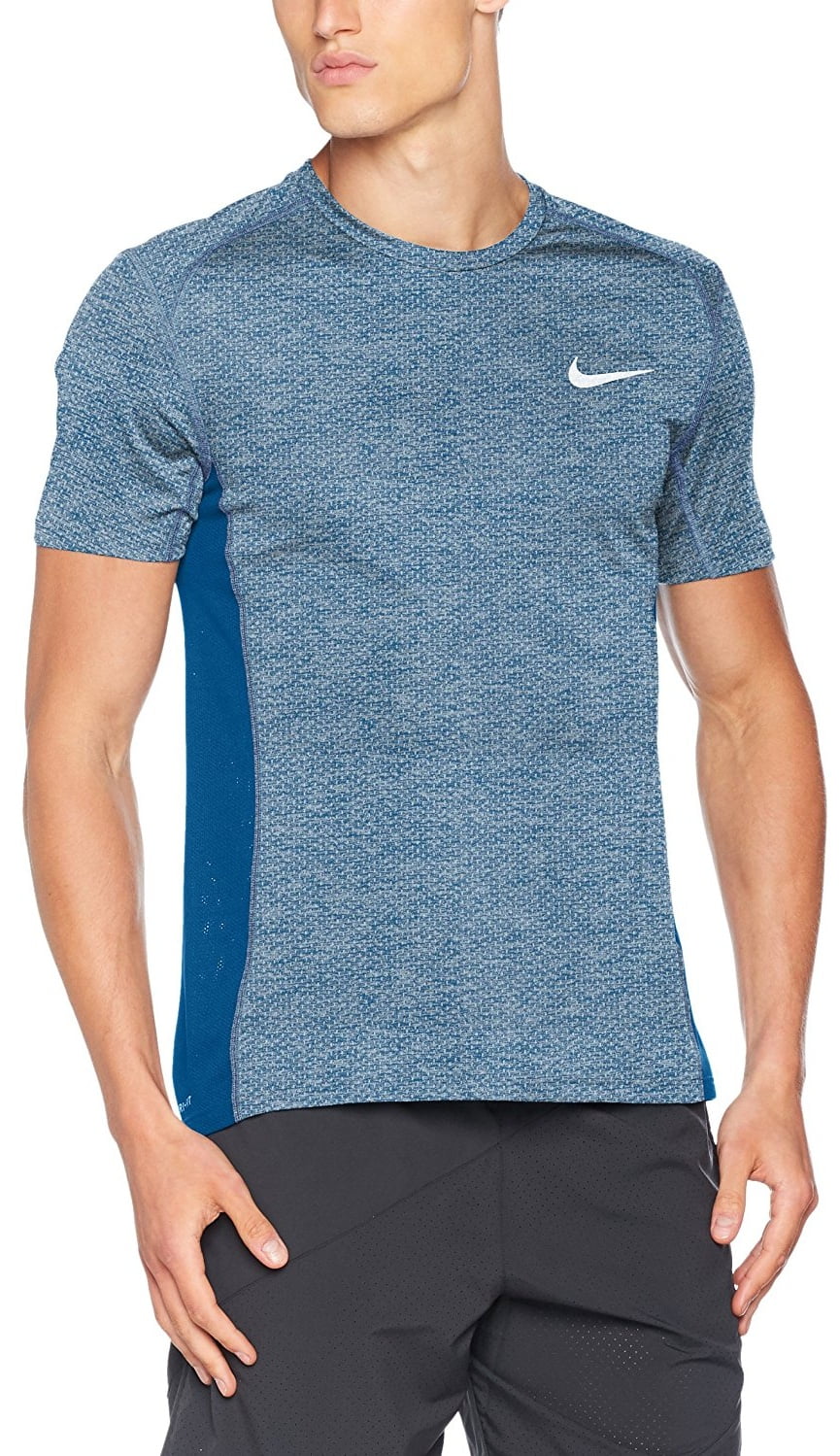 Breathe Miler Men's Cool Short Sleeve Running T Shirt Size M - Walmart.com