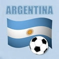 thumbnail image 2 of CafePress - Argentina Soccer Body Suit - Baby Light Bodysuit, Size Newborn - 24 Months, 2 of 4
