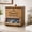 Rustic Brown, variant on Bekitchen Wooden Laundry Pod Holder & Dryer Sheet Container, Laundry Storage Organizer, Rustic Grey