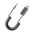 thumbnail image 2 of Inteprter Altavoz receptor compatible con Bluetooth 5,0, adaptador auxiliar de 3,5mm, transmisores de música multifuncionales estables Cables de audio/vídeo, 2 of 6