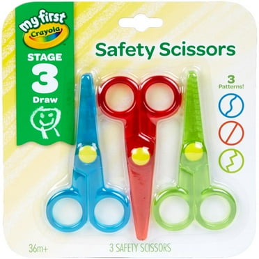 Crayola My First Safety Scissors 3 Per Pkg
