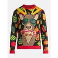 thumbnail image 5 of Men's Dasher Reindeer Ugly Christmas Sweater from Holiday Time, Midweight, Sizes M-2XL, 5 of 5