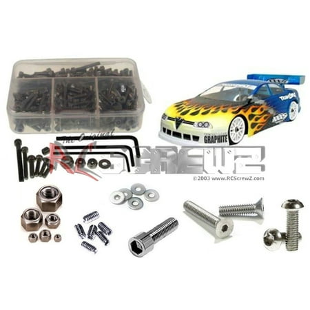 

RCScrewZ Losi XXX-S/GP Graphite Stainless Steel Screw Kit - los001