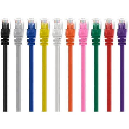 GearIt Ethernet Cable Cat6 Snagless Patch 1.5' Snagless RJ45 Computer LAN Network Cord