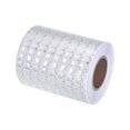 thumbnail image 1 of Unique Bargains Reflective Tape, 4' x 33 Ft Waterproof High Visibility Warning Safety Tape, White, 1 of 6