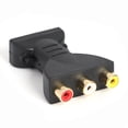 thumbnail image 2 of Convertidor Adaptador Audio Y Vídeo AV Compuesto A 3 RCA Compatible Con 2 Uds., 2 of 8