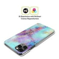 thumbnail image 2 of Head Case Designs Glittery Marble Prints Colours Hard Back Case Compatible with Apple iPhone 14, 2 of 7