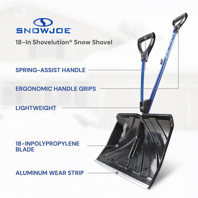 Shovelution Spring-Assisted Snow Shovel, 18 Inch photo 3