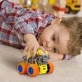 thumbnail image 3 of Jovati Monster Trucks Toys for 3 Year Old Boys,Pull Back Cars Toy for Toddler, Friction Powered Monster Truck , Cars Birthday for Kids Ages 3 4 5 6 7 Boys and Girls,On Clearance, 3 of 4