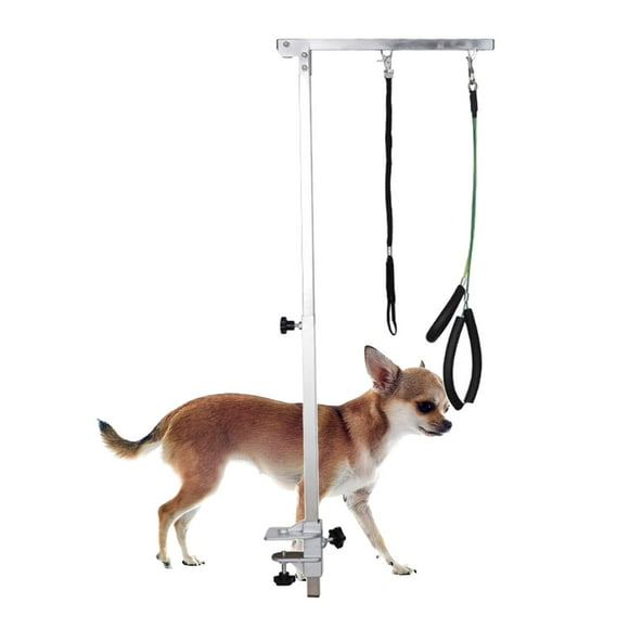 Grooming Table Bracket Pet Dog Grooming with Clamps Loop Noose Flexible Pet