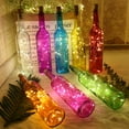thumbnail image 2 of BallsFHK 10pcs Solar Wine Bottle Lights With Battery LED Cork Bottle Lights With Copper Wire For Party Wedding Christmas Decoration, 2 of 4