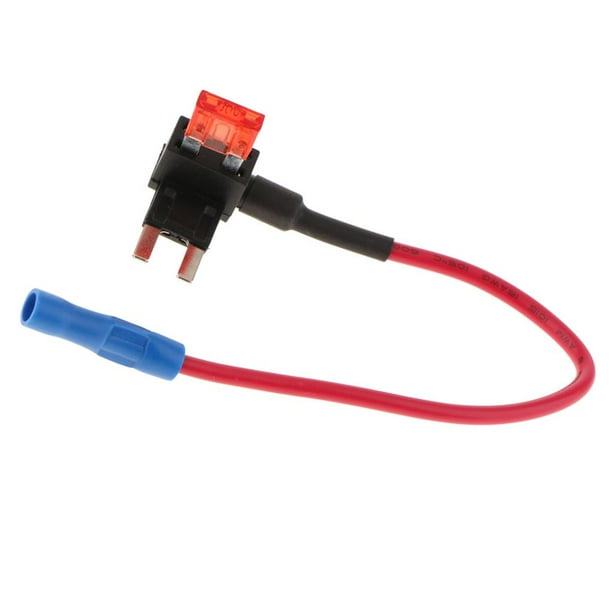 Adaptador Tomacorriente Apm Portafusible Fusible Cajetín Atm. Ensayo Eléctrico Aficionado de Electrónica S