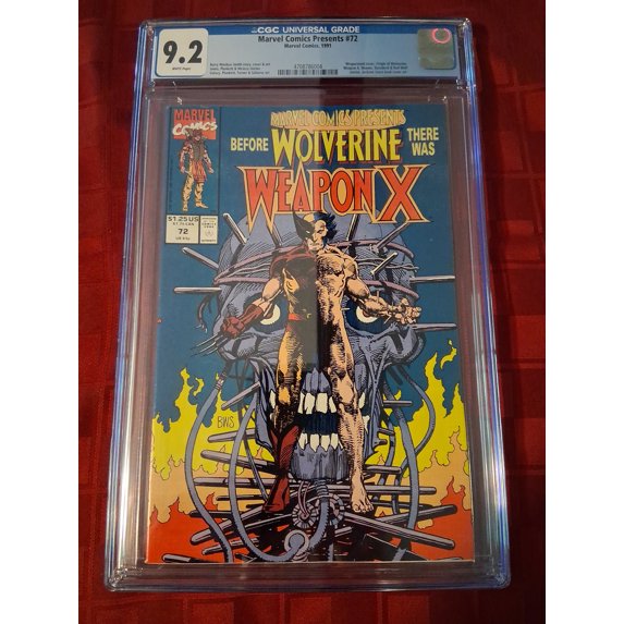 Marvel Comics Presents #72 - CGC 9.2 Comic Book