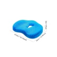 thumbnail image 3 of 1Pack Gel Seat Cushion, Cooling Thick Big Breathable Honeycomb Design Absorbs Pressure Points Seat Cushion with Non-Slip Cover for Office Chair Home Cars Wheelchair, 3 of 8