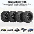 thumbnail image 3 of Set de ruedas y neumáticos RC daitoku 1/8 Monster Truck para Traxxas, 3 of 7