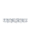thumbnail image 4 of Rosec Jewels Lab Diamond Wedding Anniversary Ring - Full Eternity Band Ring - EF-VS Quality, 925 Sterling Silver, US 3.00, 4 of 8