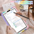 thumbnail image 6 of Allytechgroup Case for Samsung Galaxy Tab A11 2025/A9 2023 8.7", Kids Friendly Case with Kickstand Shockproof Back Cover for Galaxy Tab A11 (SM-X133/X135)/A9 (SM-X110/X115), Colourfulpink, 6 of 9