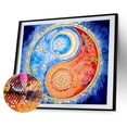 thumbnail image 1 of Cuadros Decorativos Taladro de forma especial parcial, pintura de diamante, sol y luna, dibujo de diamantes de imitación DQrwqpou Nuevos Originales, 1 of 9