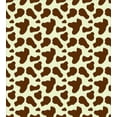 thumbnail image 3 of Ambesonne Cow Print Duvet Cover Sets, Cattle Skin with Spot, 2-Queen, Pale Yellow Brown, 3 of 7