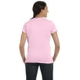 thumbnail image 3 of Hanes Ladies' 4.5 oz., 100% Ringspun Cotton nano-T T-Shirt - SL04, 3 of 4