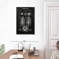 thumbnail image 3 of Elephant Stock Golf Ball Patent Wall Art - Vertical Canvas Wall Art - Home Office Wall Decor - Patent Canvas - Black And White Decor - 20" x 30", 3 of 8
