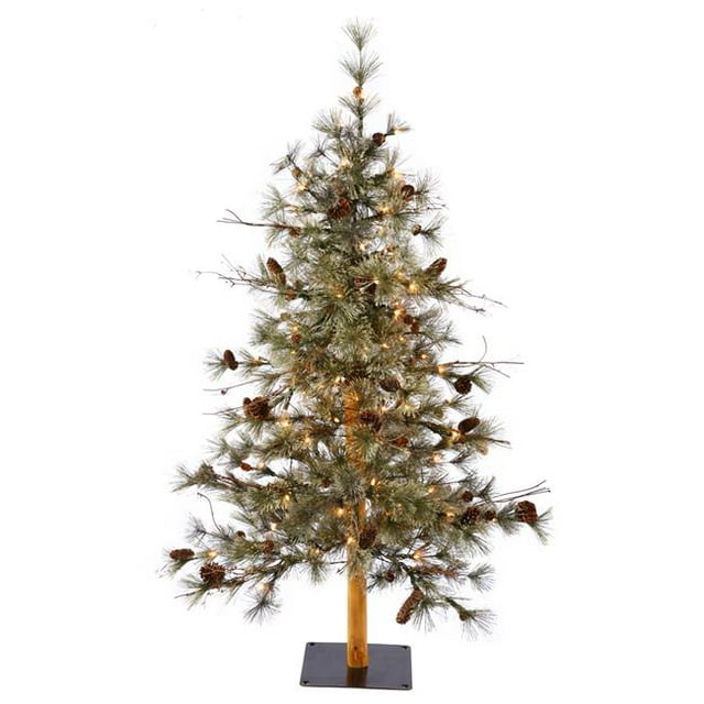 Vickerman B165461LED Dakota Dura-Lit Alpine Tree with Warm White LED Lights - 6 ft. x 36 in.