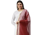 thumbnail image 2 of eloria Women's Net Dupatta Scarves Traditional Chunni With Gotta Patti Wrap Shawl, 2 of 3