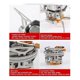 thumbnail image 5 of 3 Heads Gas Stove Tourist Camping Burners 5800W Folding Backpacking Furnace Outdoor Hiking Picnic BBQ Cooking Equipment, 5 of 5