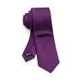 thumbnail image 4 of Guardurnaity Corbata Hombre Corbata Boda Sólido Negocios Seda Delgado Rayas Regalo Jacquard Diseño Casual Fiesta Poliéster Camisa Trajes 3 03 Type2 NO2, 4 of 6