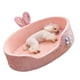 thumbnail image 1 of Cama Rosa Suave Para Mascotas, Comodidad Para Todas Las Estaciones Camas Para Gatos Para Perros Pequeños Cama Con Cojín Para Perros Y Gatos Con Fundas Extraíbles Y Lavables Cama, 1 of 7