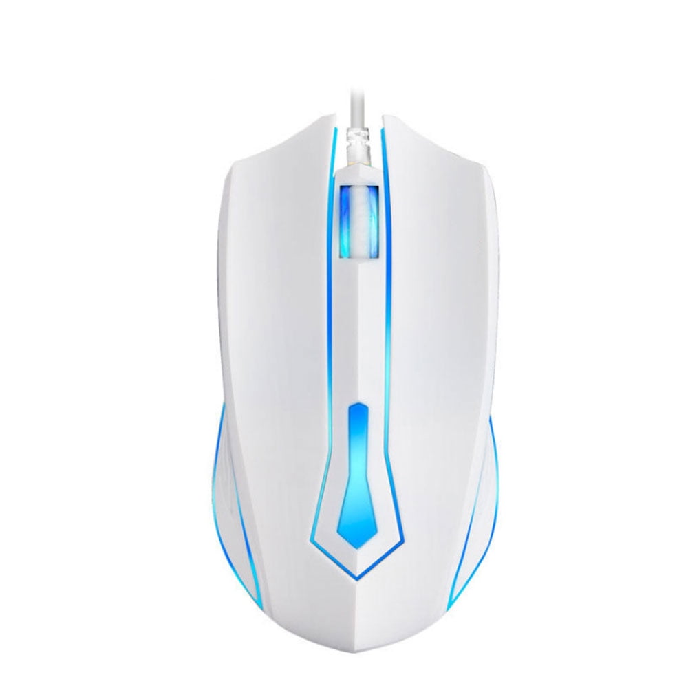 Wired Mouse Gaming Mouse Practical 3 Keys USB2.0 Tablet Mute Laptop