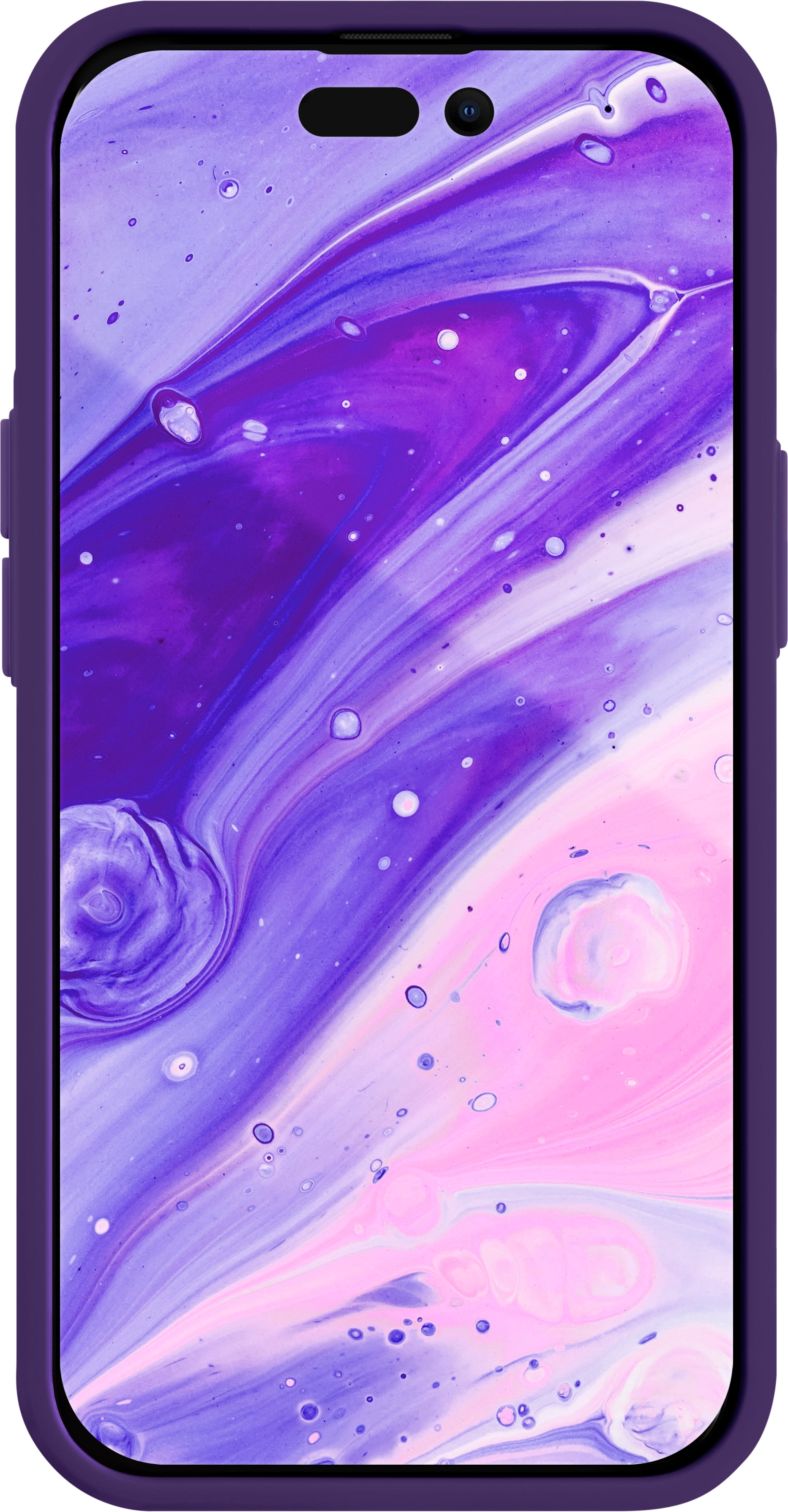 LAUT iPhone 14 and iPhone 14 Pro 6.1" Phone Case | 14 ft drop protection | IMPKT Cell Technology | Antimicrobial Casing | iPhone Color Matching | Compatible with Magsafe | Lavender